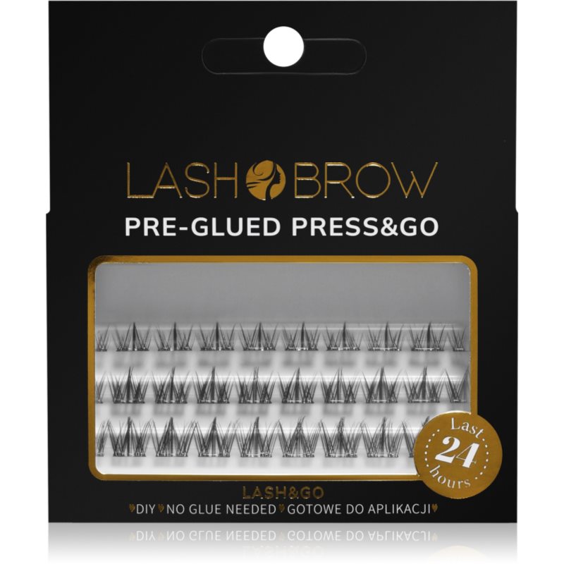 Lash Brow Press&amp;Go Self-Adhesive Eyelashes gene false smocuri autoadezive Classy Night 1 buc