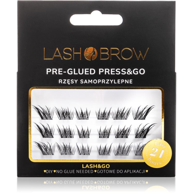 Lash Brow Press&Go Self-Adhesive Eyelashes gene false smocuri autoadezive Lashy 1 buc