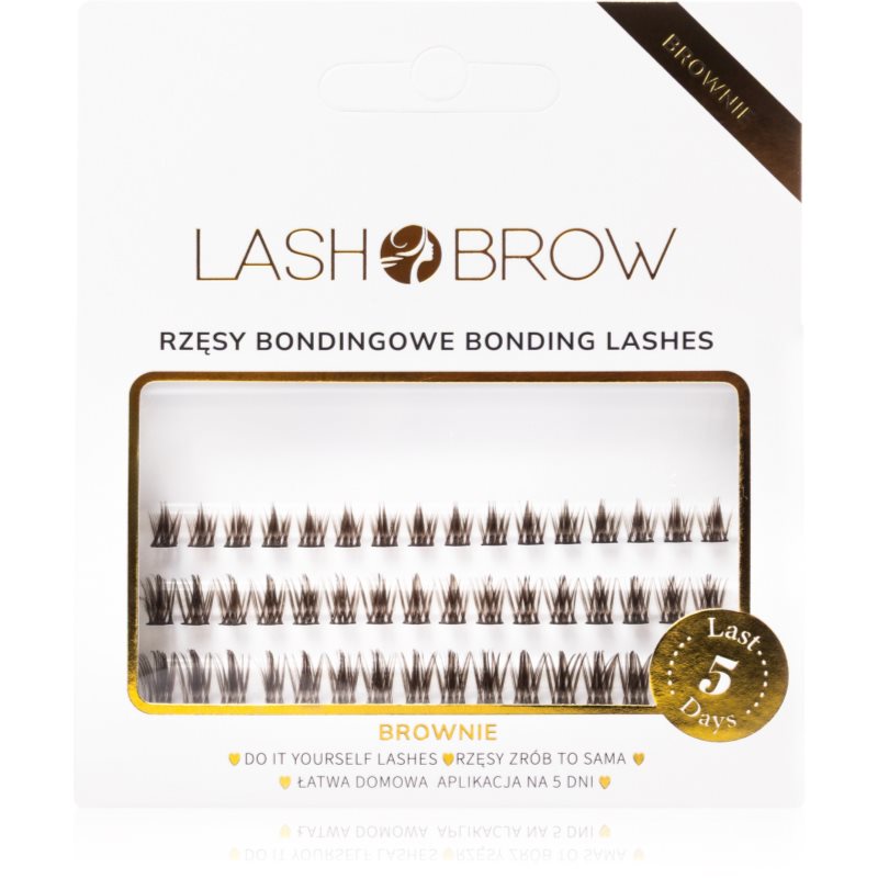 Lash Brow Bonding Eyelashes gene false mănunchi Iconic Brownie 1 buc