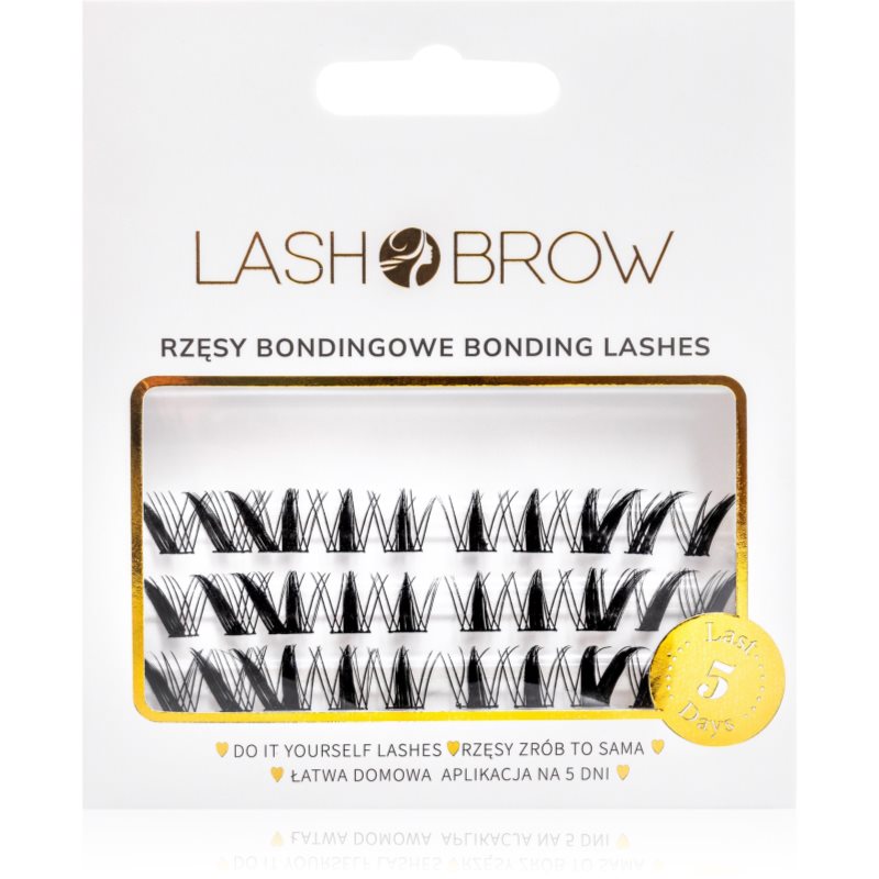 Lash Brow Bonding Eyelashes gene false mănunchi 30 buc