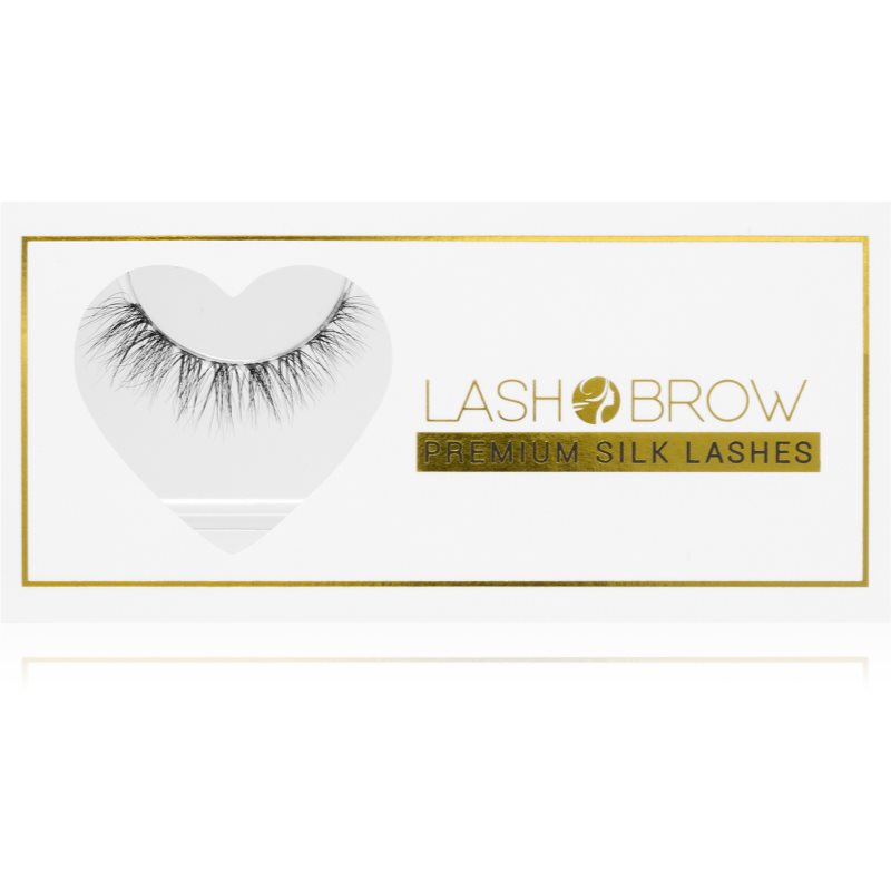 Lash Brow Premium Silk Lashes gene false Natural Mess 1 buc