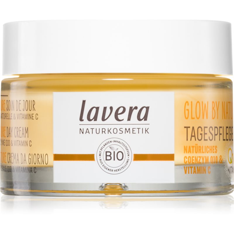 Lavera Glow by Nature crema de zi cu efect revigorant cu vitamina C 50 ml