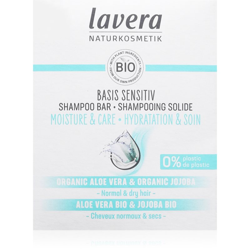 Lavera Basis Sensitiv șampon solid pentru piele sensibila 50 g