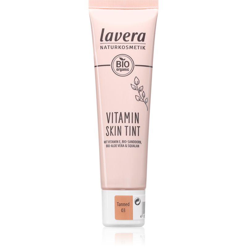 Lavera Vitamin Skin Tint crema pe baza de vitamine faciale culoare 03 Tanned 30 ml