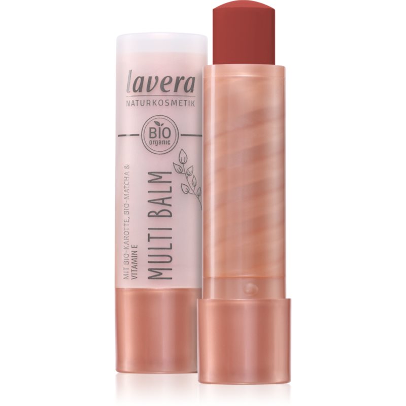 Lavera Multi Balm balsam multifuncțional buze si obraz culoare 01 Sunset Red 4.5 g