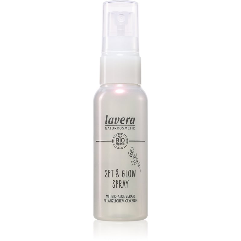 Lavera Set & Glow Spray spray pentru fixare pentru o piele mai luminoasa 50 ml