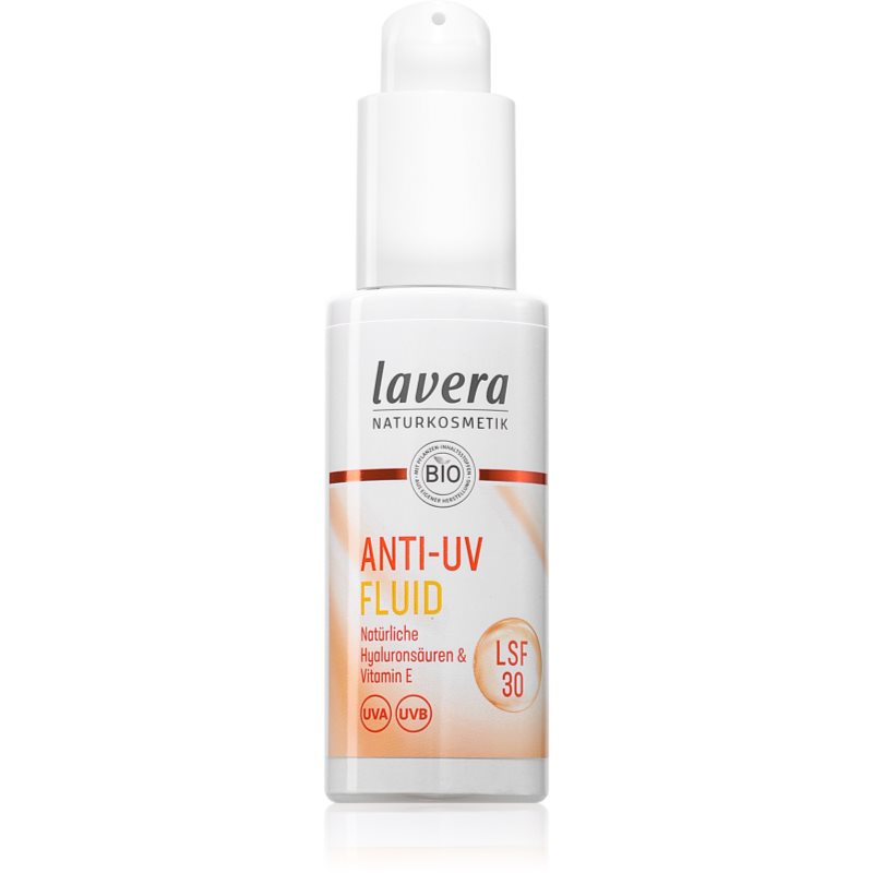 Lavera Anti-UV Fluid fluid pentru fata cu protectie solara SPF 30 30 ml