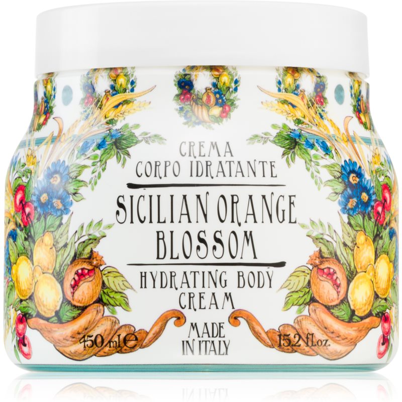 Rudy - Le Maioliche Sicilian Orange Blossom Line crema de corp hidratanta 450 ml