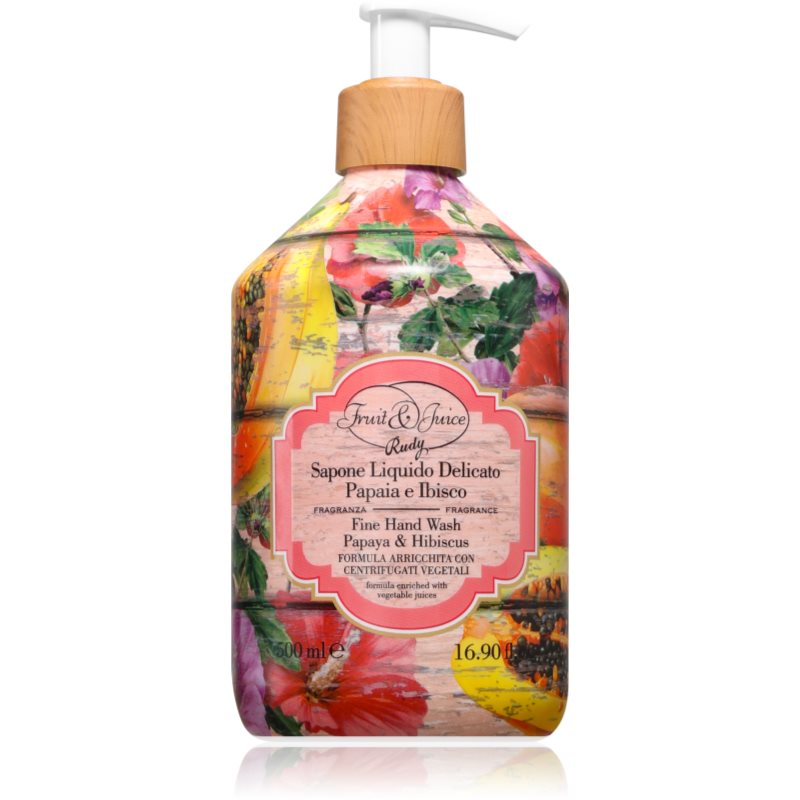 Rudy - Le Maioliche Papaya & Ibisco Fine săpun lichid 500 ml