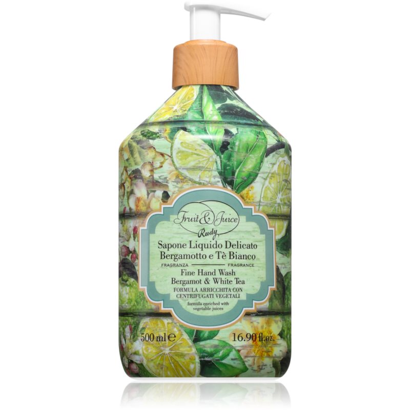 Rudy - Le Maioliche Bergamot & White Tea Fine săpun lichid 500 ml