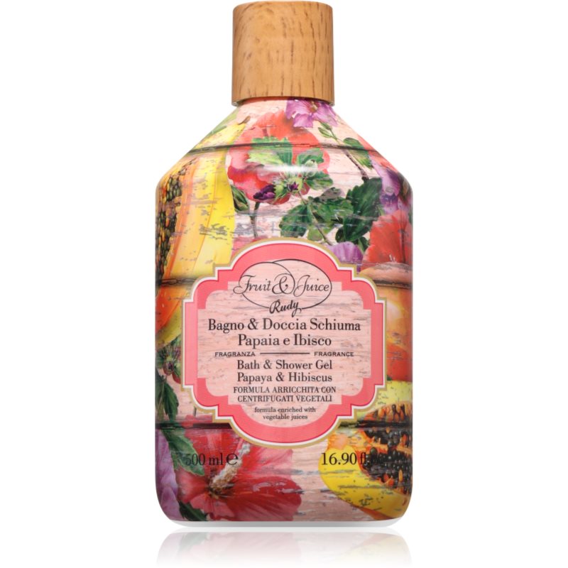Rudy - Le Maioliche Papaya & Ibisco gel de duș 500 ml