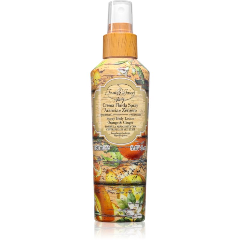 Rudy - Le Maioliche Orange and Ginger spray pentru corp 150 ml