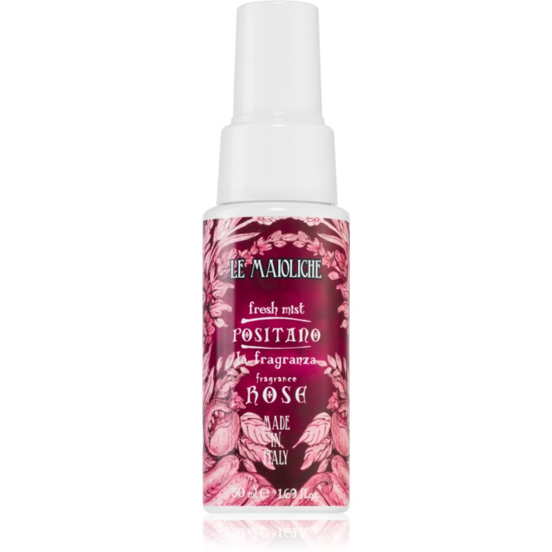 Rudy - Le Maioliche Positano Rosa Damascena spray de curățare pentru mâini 50 ml