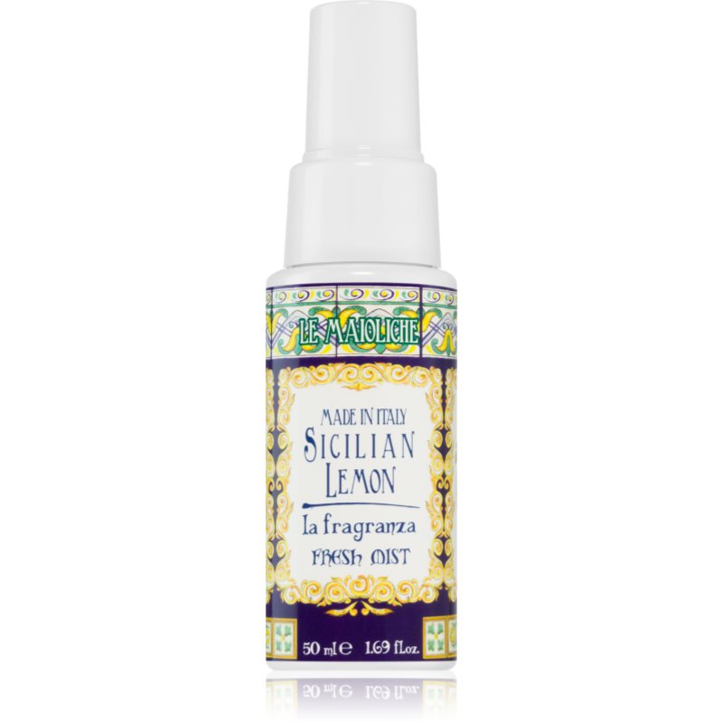 Rudy - Le Maioliche Sicilian Lemon gel pentru curățarea mâinilor 50 ml