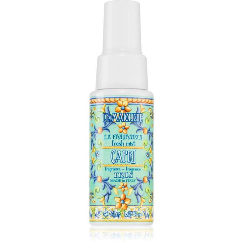 Rudy - Le Maioliche Capri Iris spray de curățare pentru mâini 50 ml