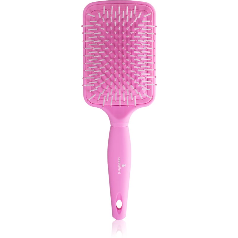 Lee Stafford Core Pink perie pentru un par stralucitor si catifelat Smooth & Polish Paddle Brush 1 buc