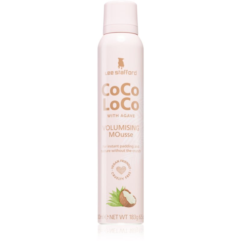 Lee Stafford CoCo LoCo Agave spumă de lux pentru volum pentru par fin 200 ml