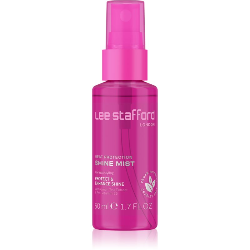 Lee Stafford Styling Heat Protection Shine Mist spray pentru protecția termică a părului 50 ml