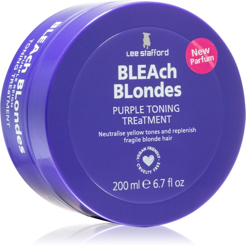 Lee Stafford Bleach Blondes Purple reign masca neutralizeaza tonurile de galben 200 ml