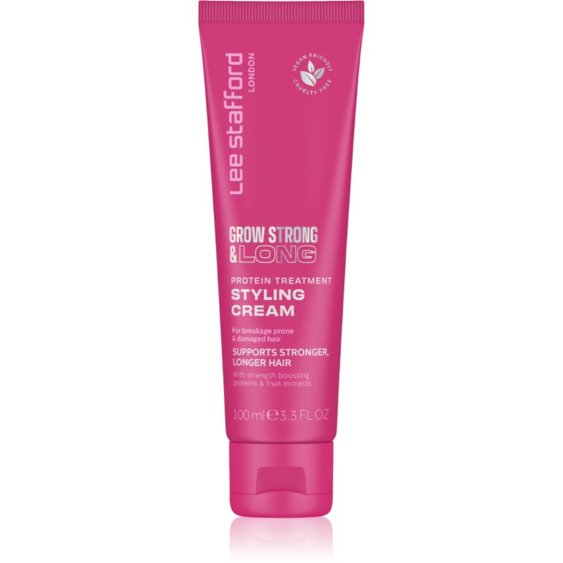 Lee Stafford Grow Strong &amp; Long Styling Cream crema styling cu proteine 100 ml