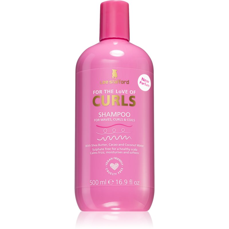 Lee Stafford Curls Waves, curls & coils șampon pentru par ondulat si cret 500 ml