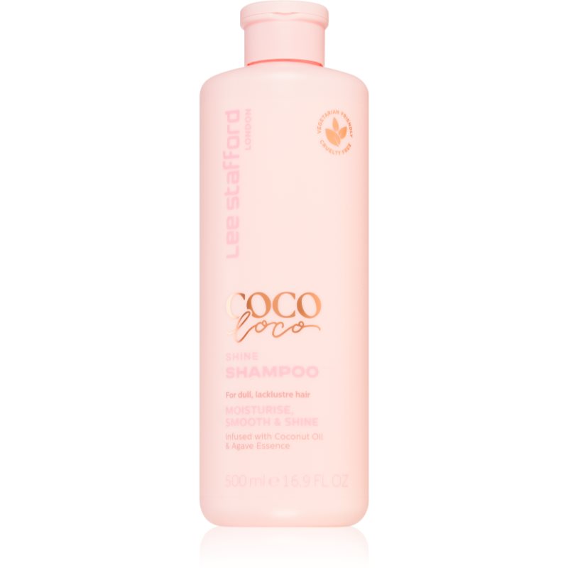 Lee Stafford CoCo LoCo Agave Sampon de curatare zi de zi. pentru un par stralucitor si catifelat 500 ml