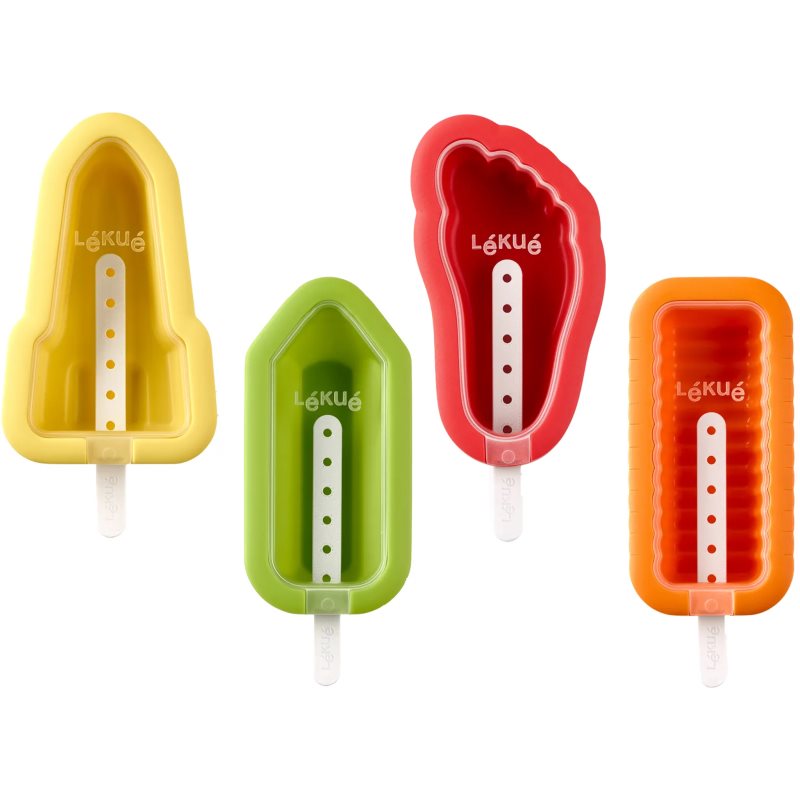 Lékué Iconic Ice Cream Shapes Mould set pentru prepararea înghețatei
