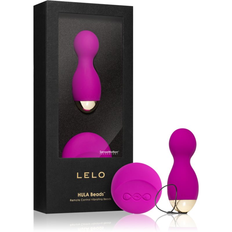 Lelo Hula Beads bile vaginale vibrator Rose 10 cm