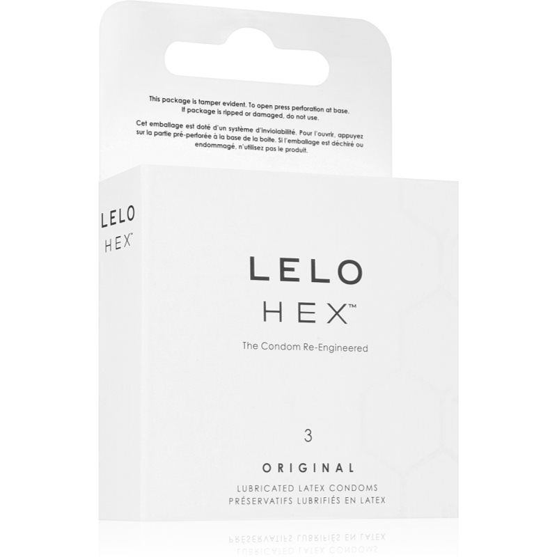 Lelo Hex Original prezervative 3 buc