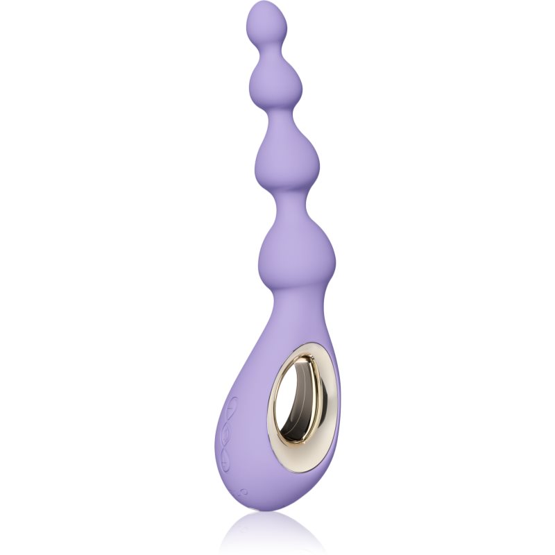 Lelo Soraya Beads vibrator cu bile anale purple 23,4 cm