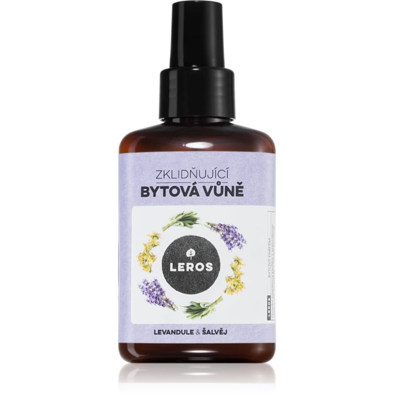 Leros Home perfume lavender & sage spray pentru camera 100 ml