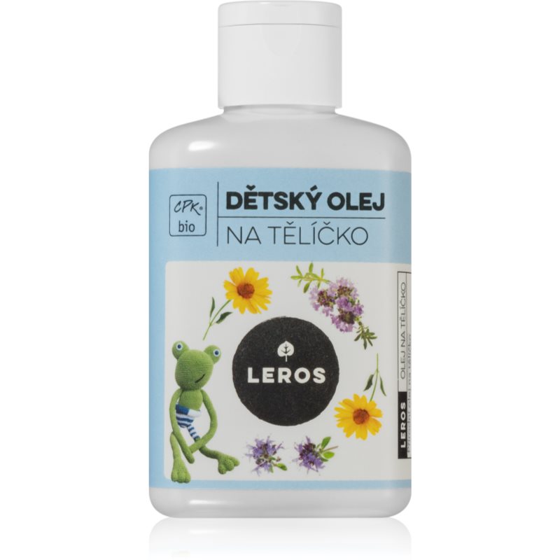 Leros BIO Baby oil wild thyme & marigold ulei de masaj pentru pielea bebelusului 100 ml