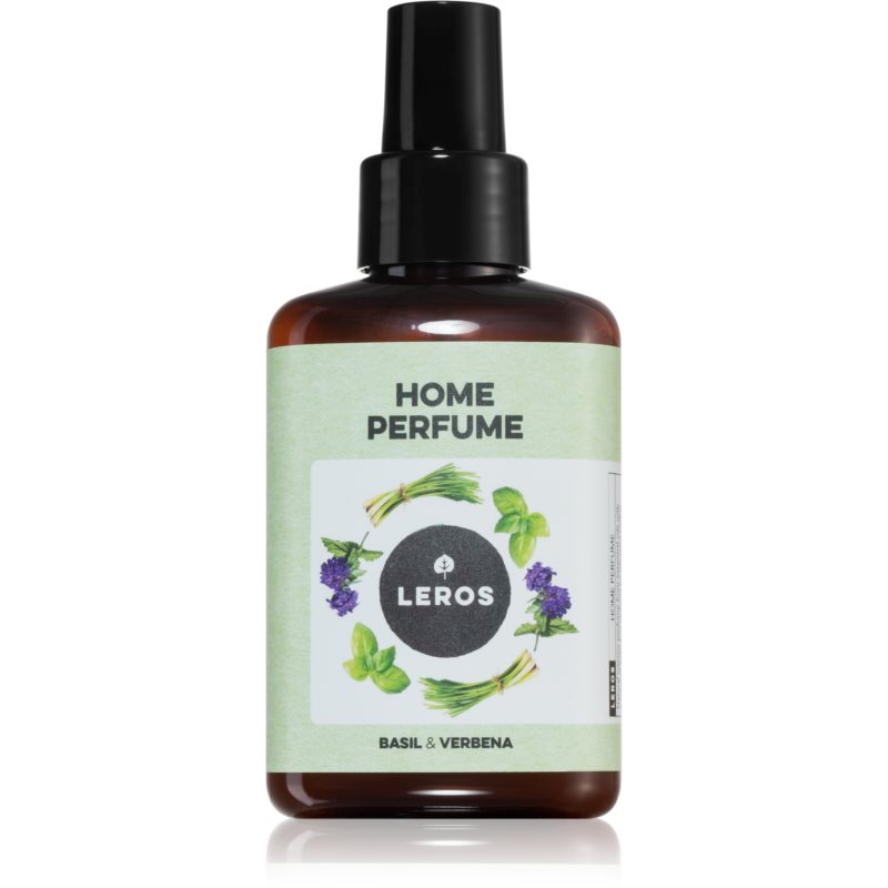 Leros Home perfume basil & verbena spray pentru camera 100 ml