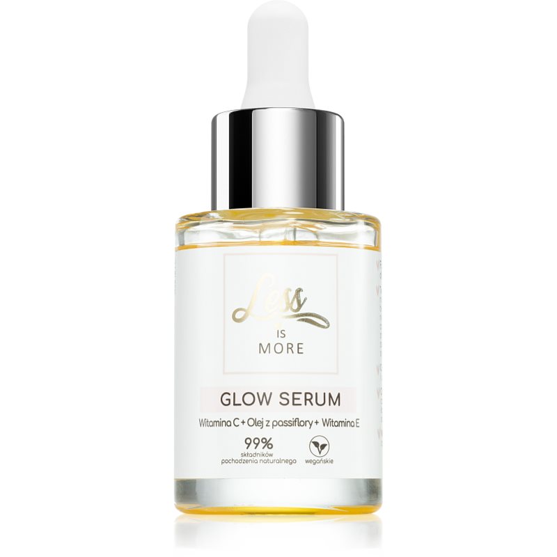 Less is More Glow ser facial cu efect iluminator