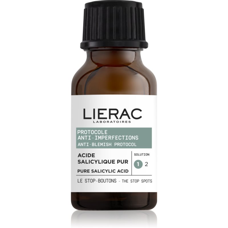 Lierac Anti-Blemish Protocol The Peeling exfoliant facial cu acid salicilic 15 ml