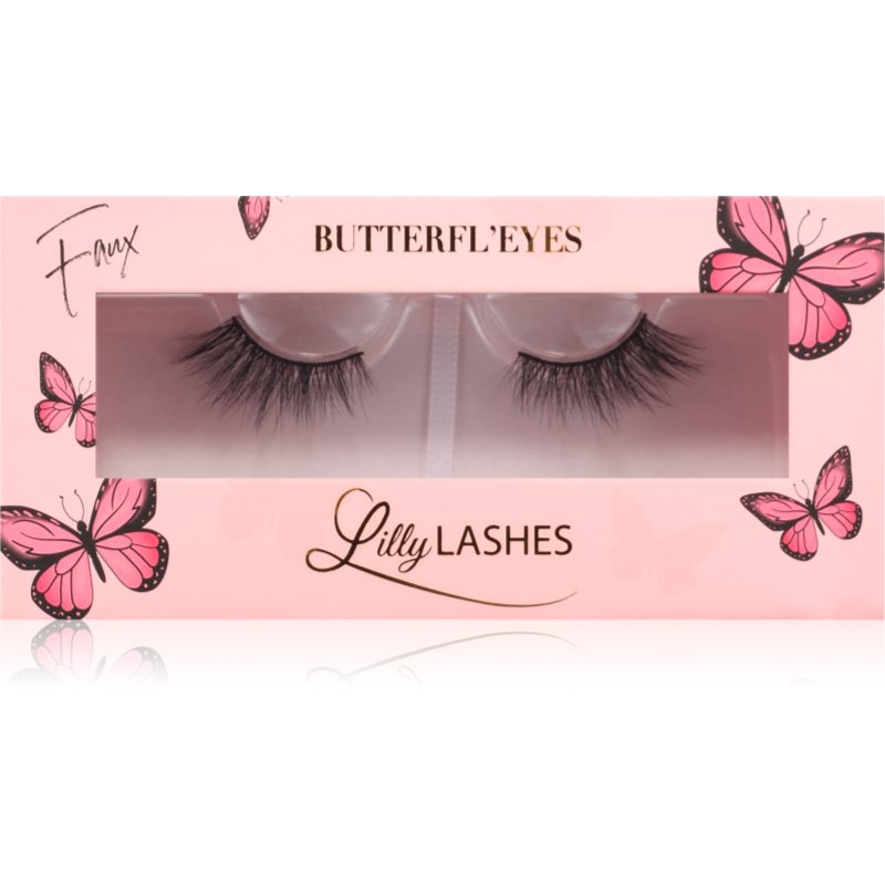 Lilly Lashes 3D Faux Mink Butterfl\'eyes gene false tip Fantasy 1 pereche