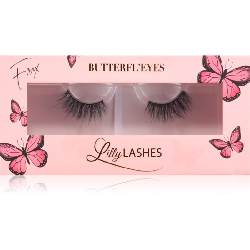 Lilly Lashes Butterfl\'eyes Faux Mink Half Lash gene false tip Angel 1 pereche