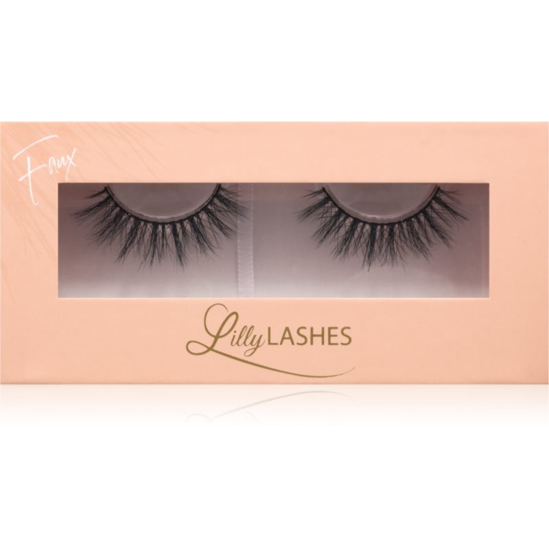 Lilly Lashes Everyday 3D Faux Mink gene false tip Stripped Down 1 pereche