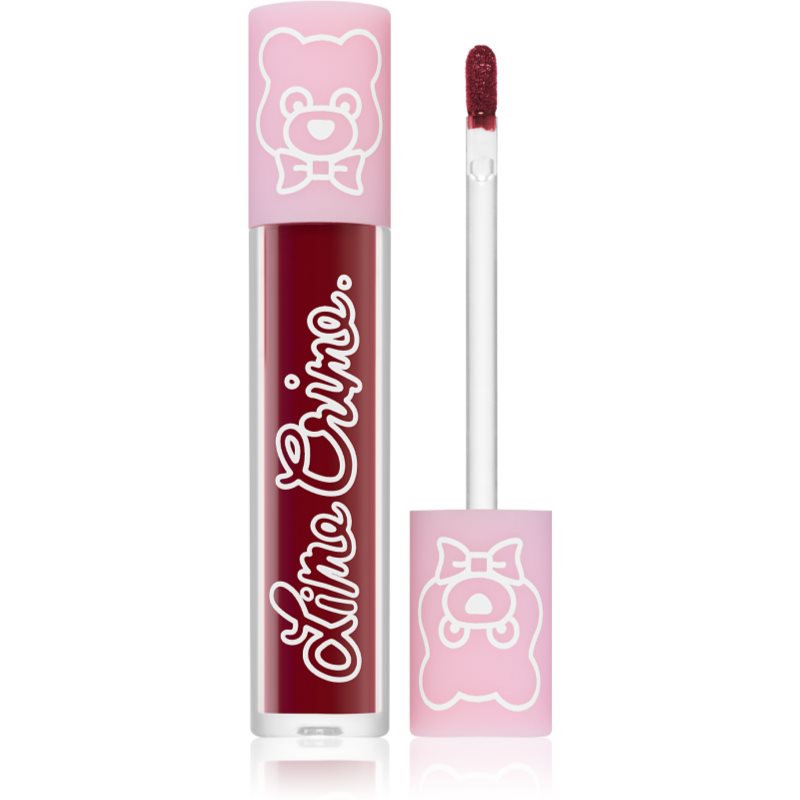 Lime Crime Plushies ruj de buze lichid culoare Blackberry 3,5 ml