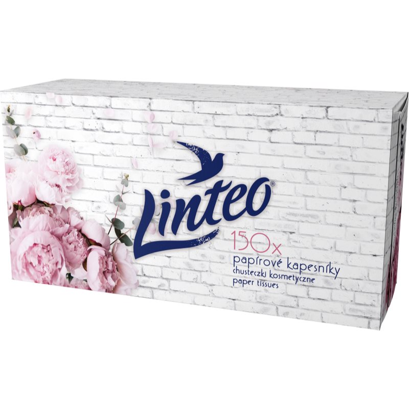 Linteo Paper Tissues Two-ply Paper, 150 pcs per box batiste de hârtie 150 buc