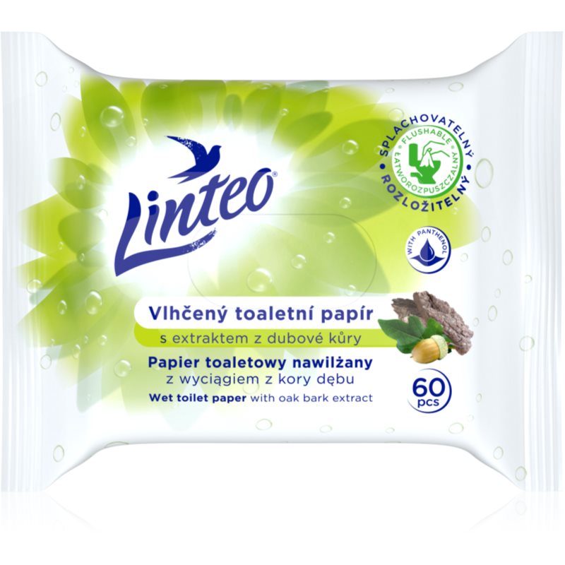 Linteo Wet Toilet Paper hârtie igienică umedă 60 buc