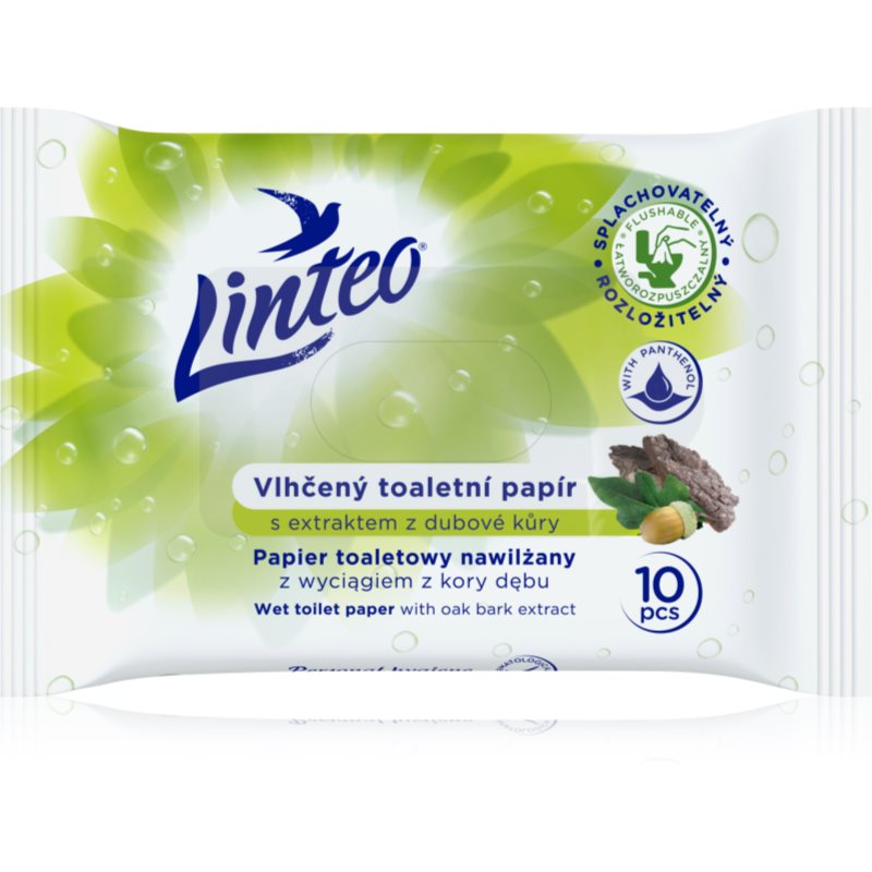 Linteo Wet Toilet Paper hârtie igienică umedă 10 buc