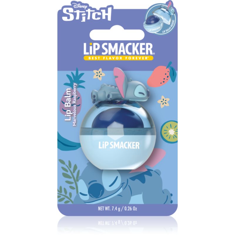 Lip Smacker Stitch balsam de buze aroma Marvelous Raspberry 7.4 g