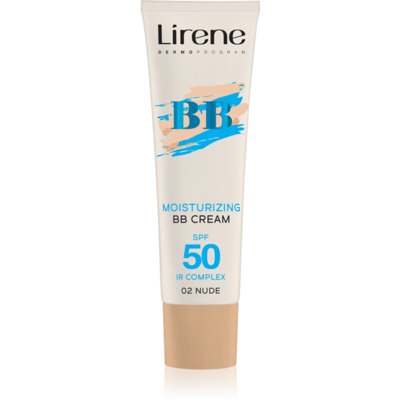 Lirene BB crema hidratanta BB SPF 50 culoare 02 Nude 30 ml