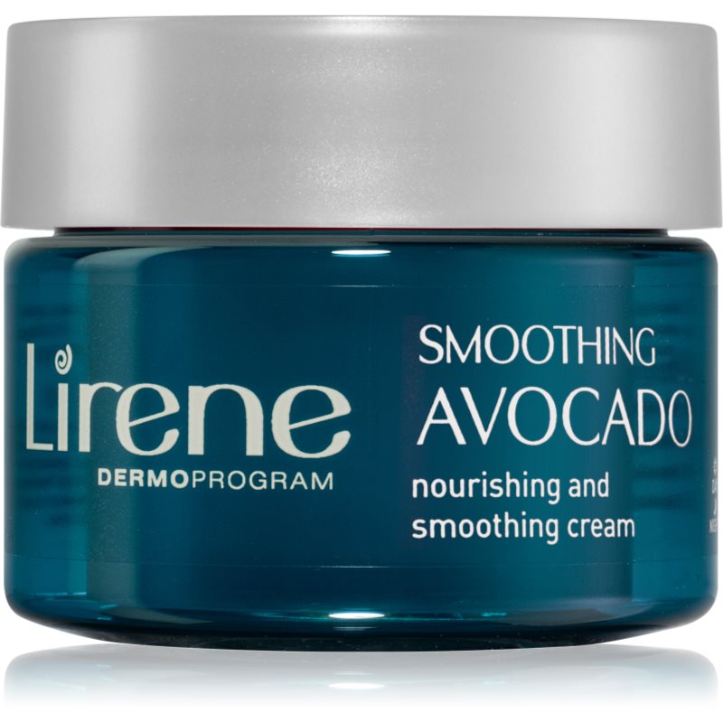 Lirene Hydration &amp; Nourishment Smoothing Avocado hidratarea pielii sensibile cu avocado 50 ml
