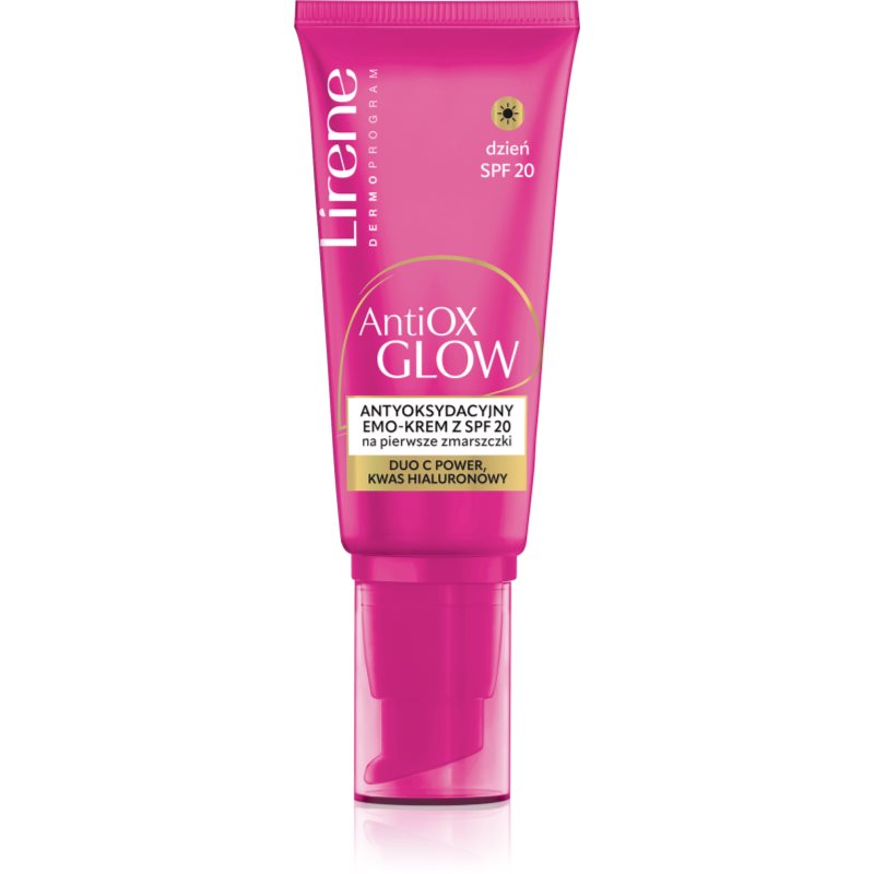 Lirene Skin Energy AntiOX Glow crema hranitoare cu antioxidanti SPF 20 40 ml