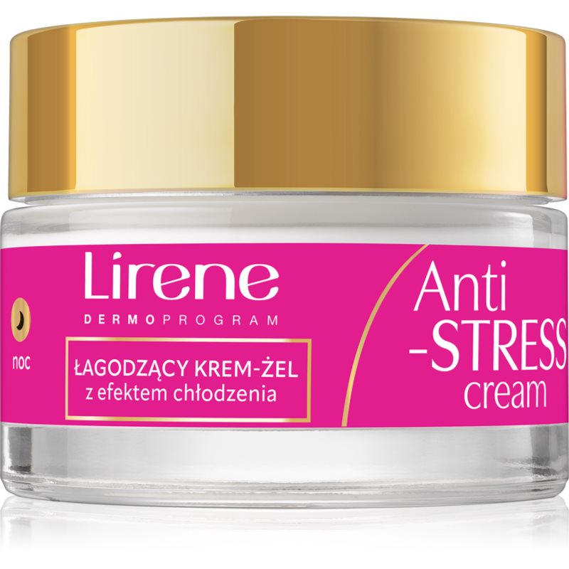 Lirene Skin Energy Anti-Stress Night Gel Cream gel-cremă hidratantă și calmantă 50 ml