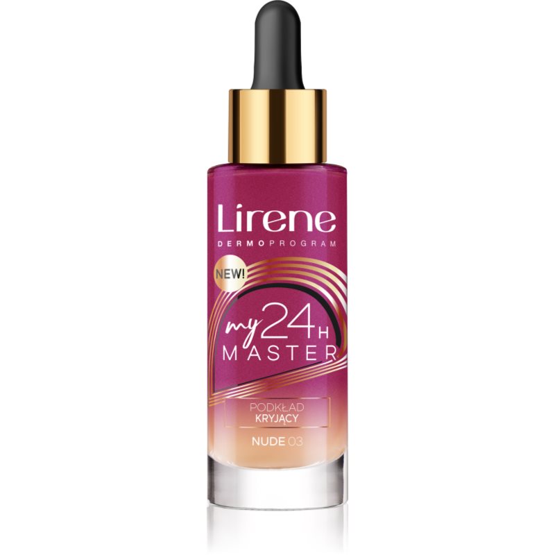 Lirene My Master fond de ten cu acoperire ridicată culoare Nude 30 ml