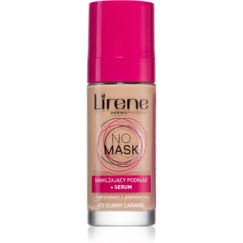 Lirene No Mask make up hidratant culoare 470 Sunny Caramel 30 ml