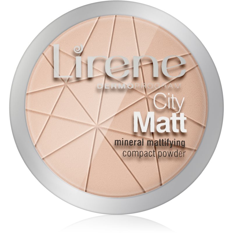 Lirene City Matt pudra matuire culoare 02 Natural 9 g